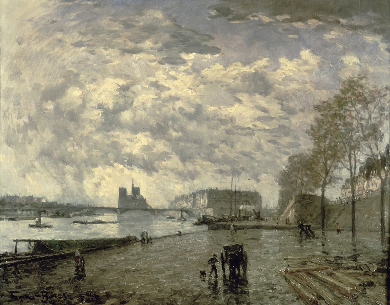 La Seine et Notre-Dame - Frank Myers Boggs