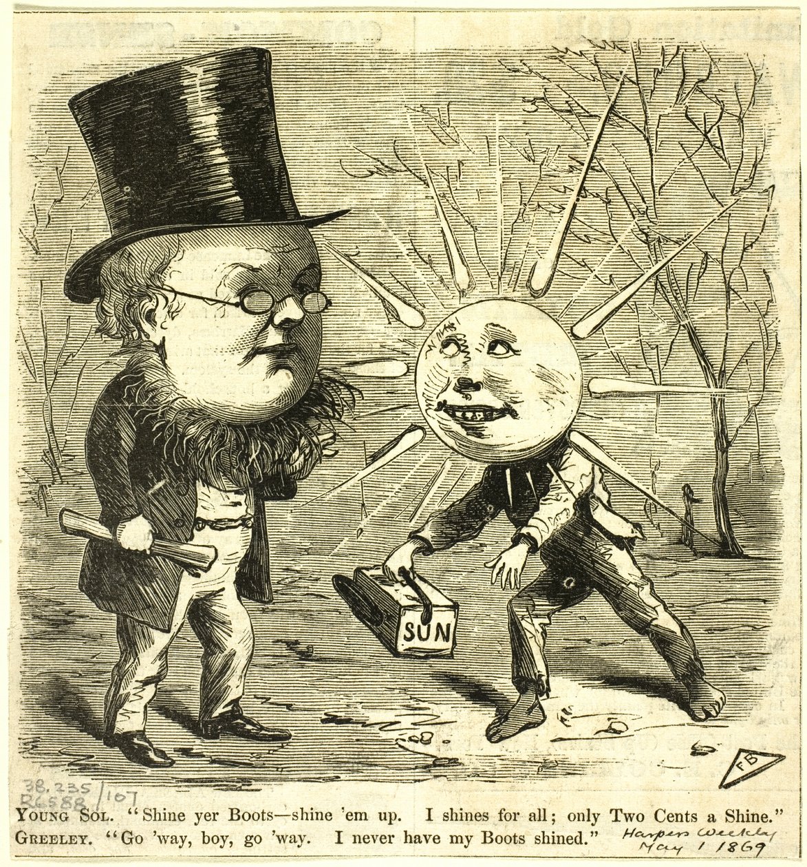 Young Sol et Greely, extrait de Harper