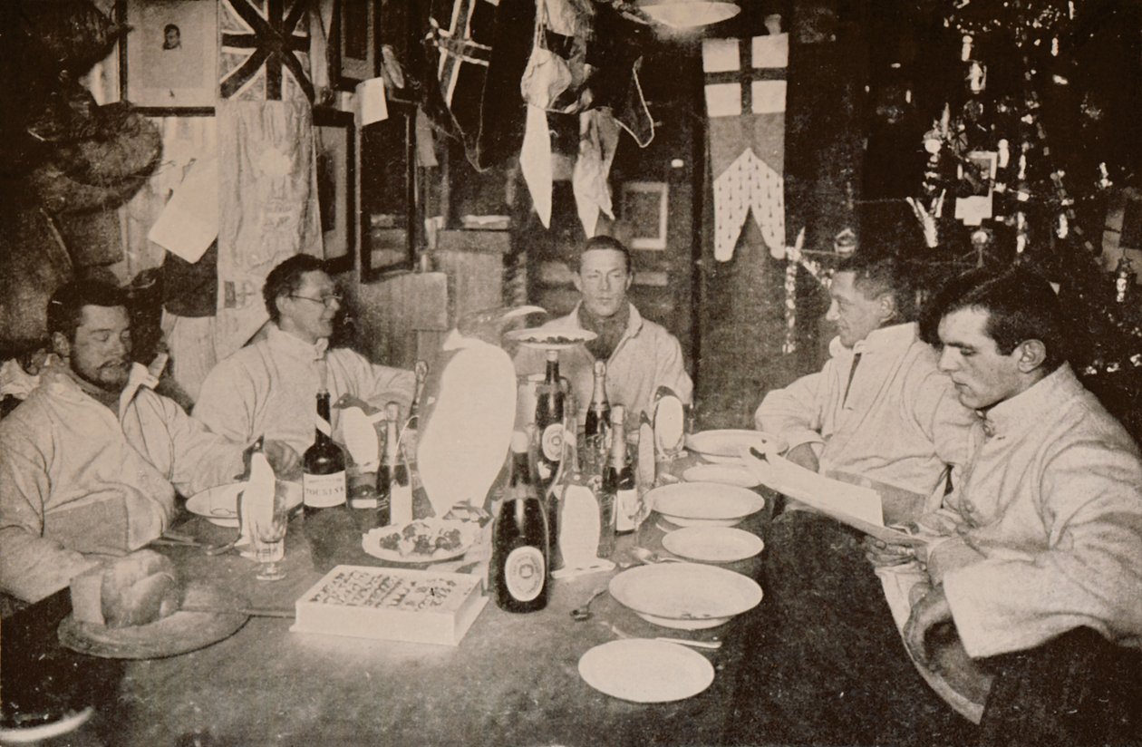 Jour de mi-hiver, 1912 - Les officiers - Frank Debenham
