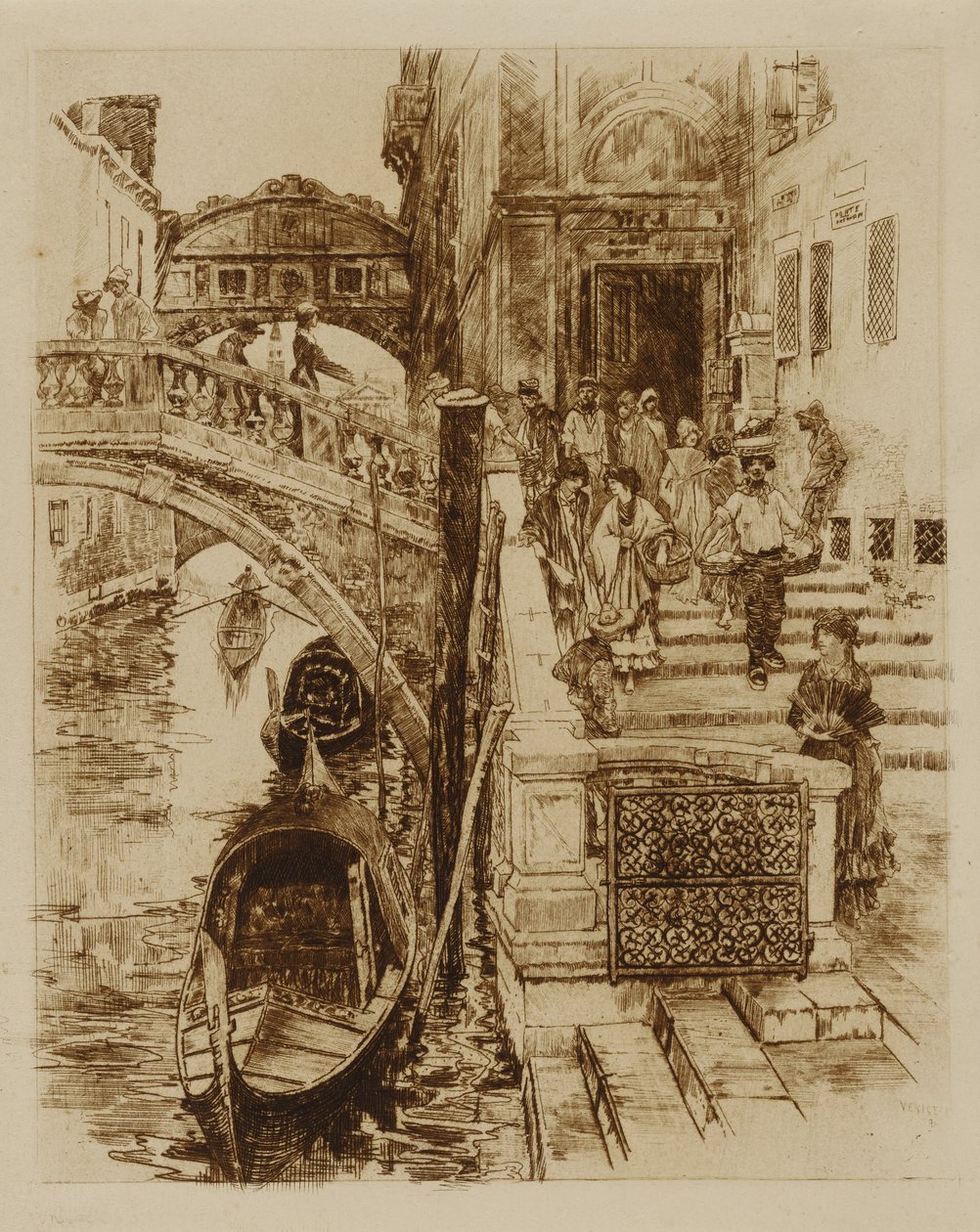 Pont des Soupirs, Venise - Frank Duveneck