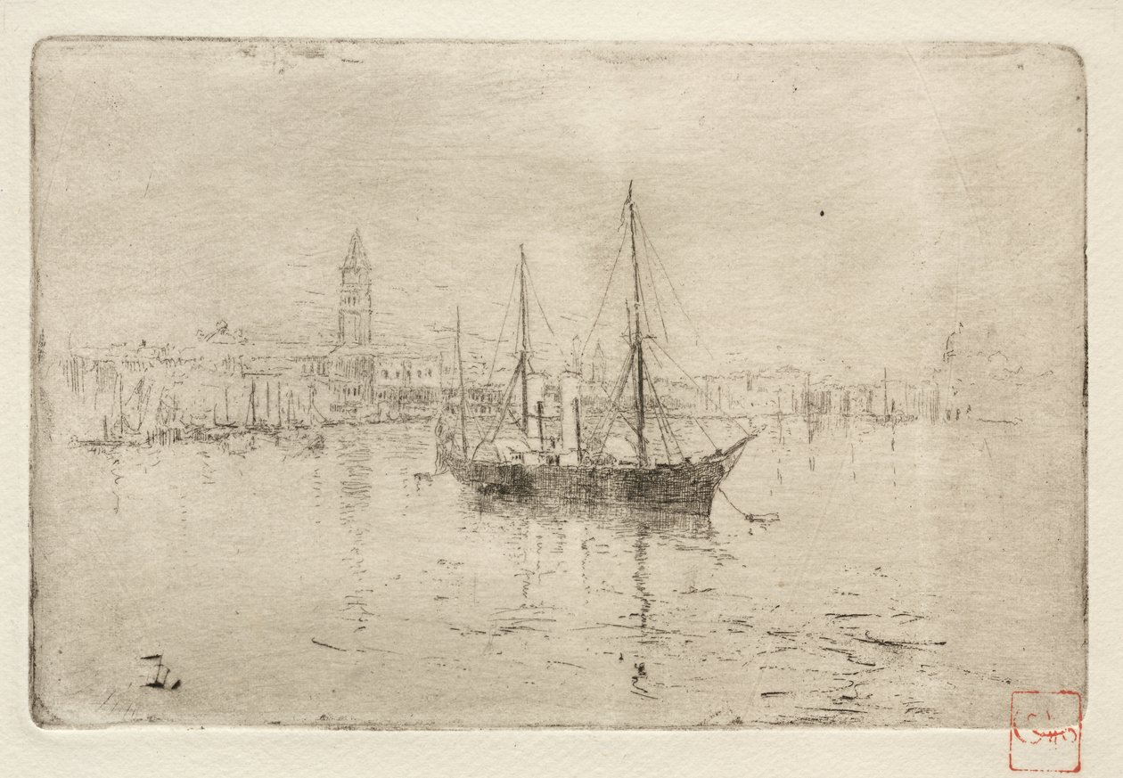 Grand Canal, Venise - Frank Duveneck