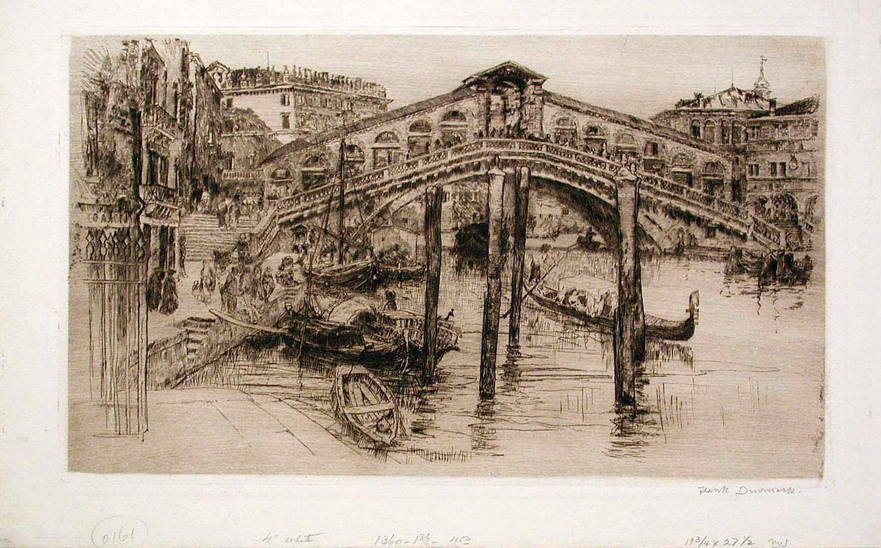 Pont du Rialto, Venise - Frank Duveneck
