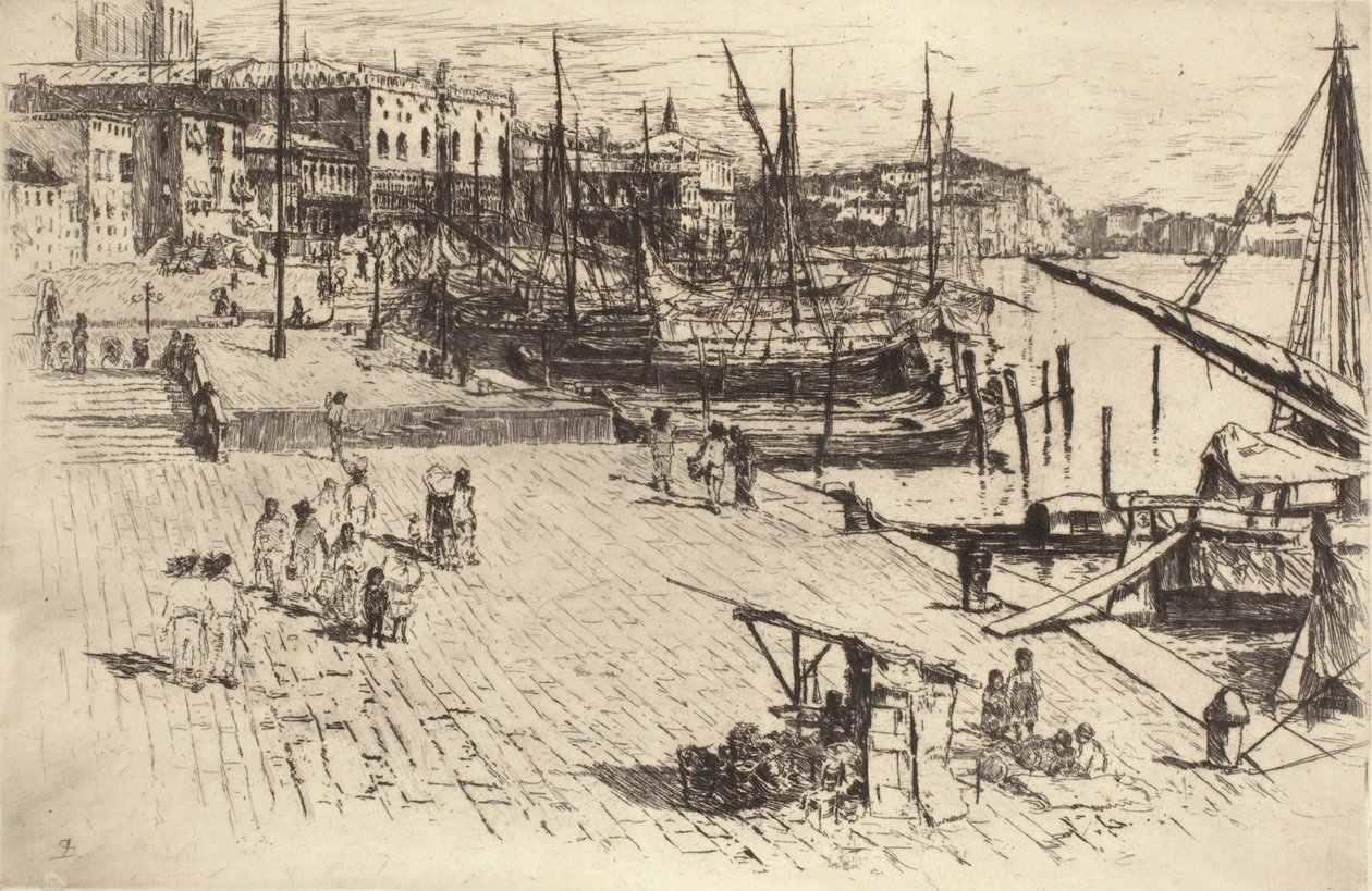 Riva degli Schiavoni (planche 1) - Frank Duveneck
