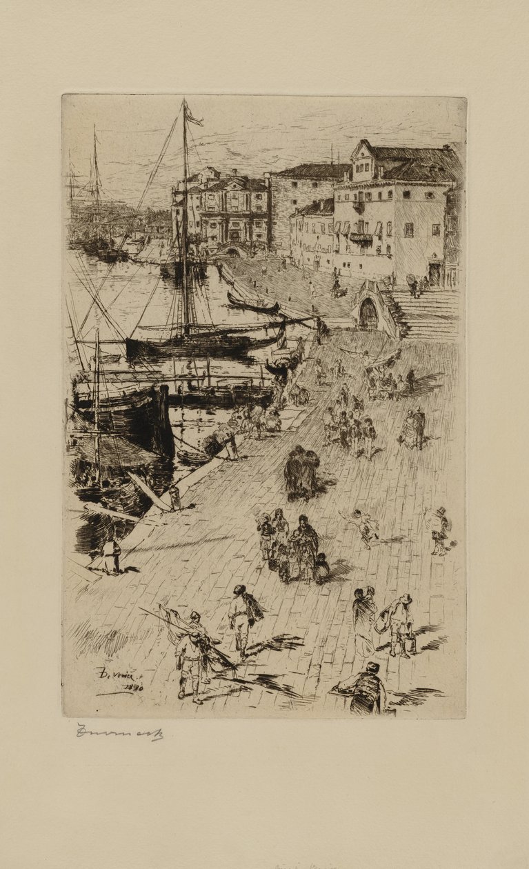 Riva degli Schiavoni, n° 2 - Frank Duveneck
