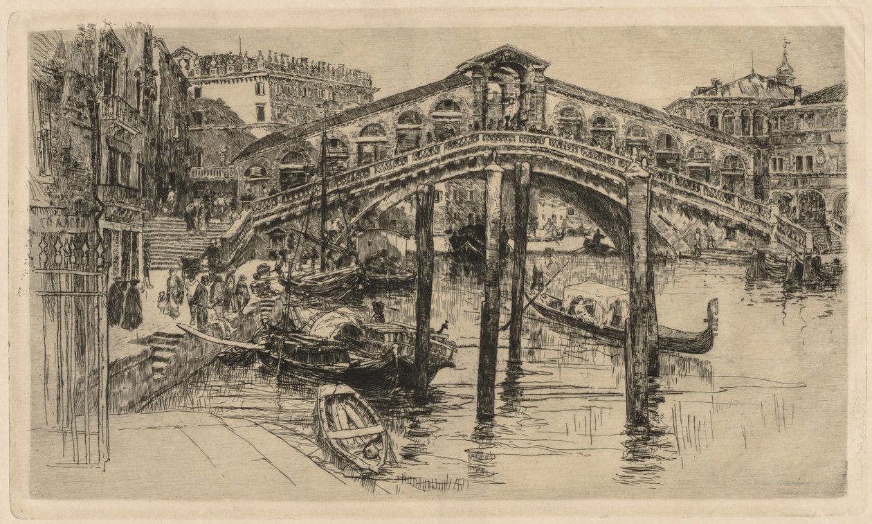 Le Rialto, Venise - Frank Duveneck