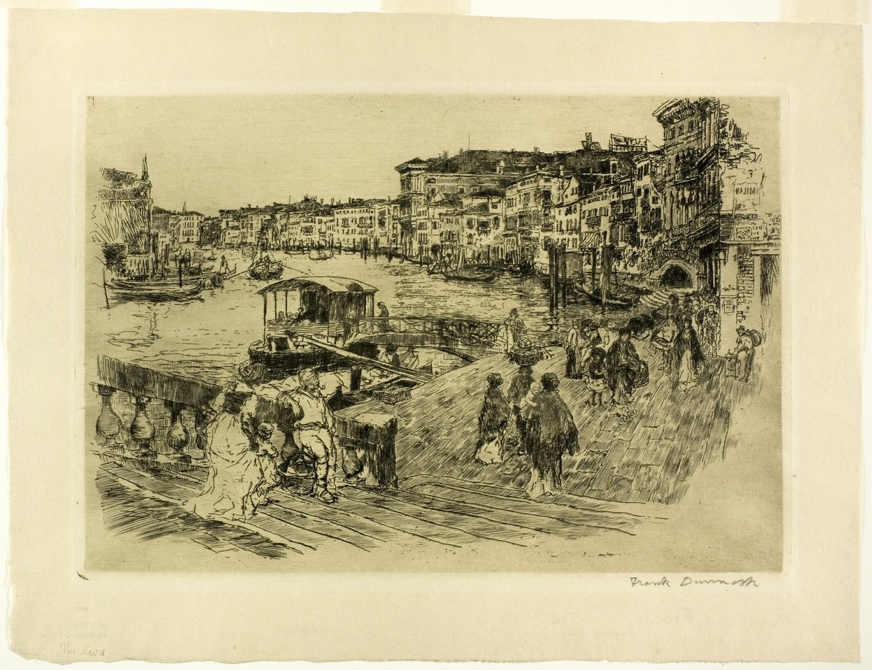 Vue du Grand Canal - Frank Duveneck