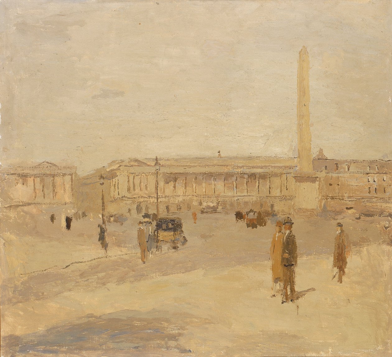 Place de la Concorde n° III, s.d. - Frank Edwin Scott
