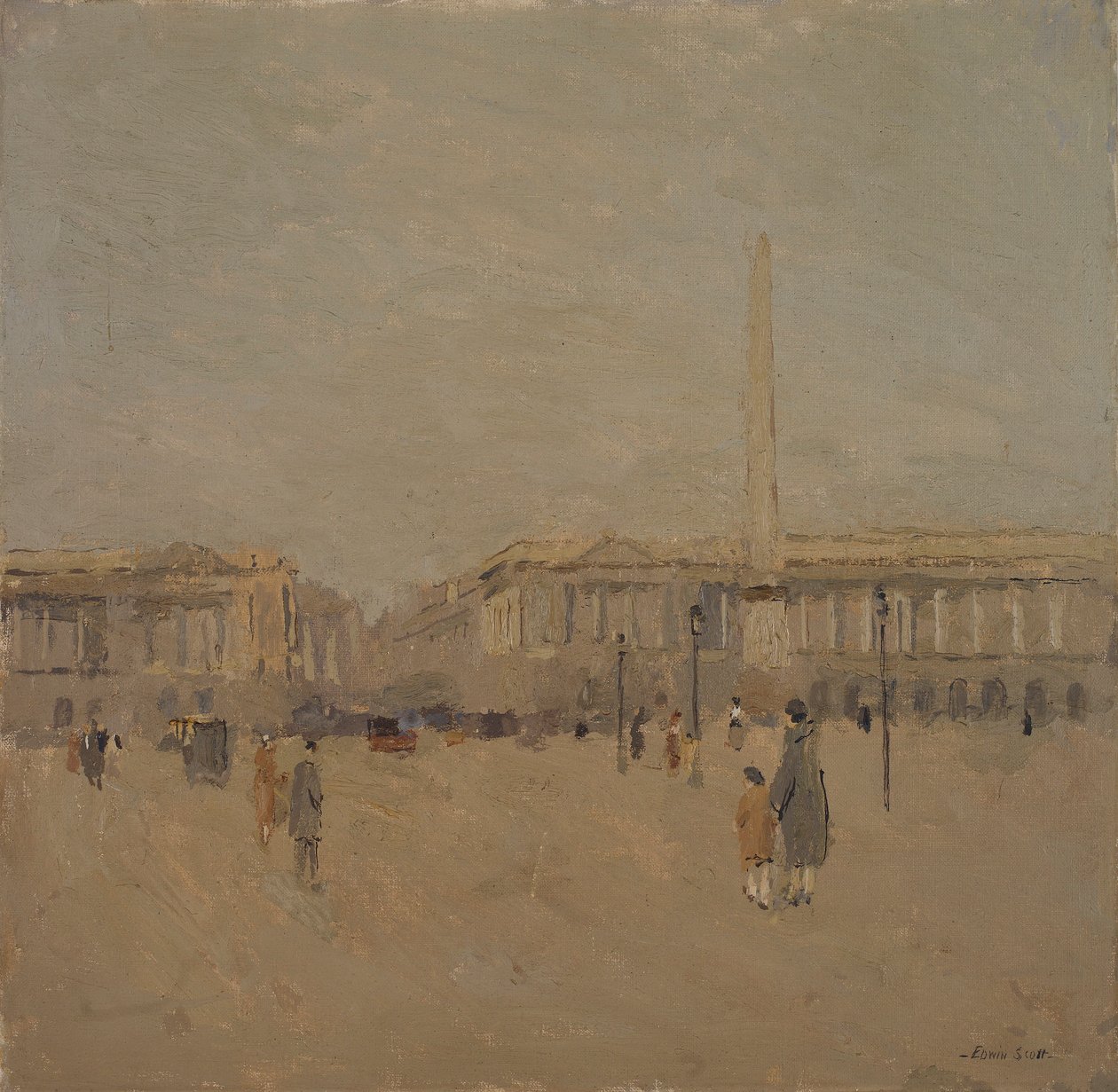 Place de la Concorde no. II - Frank Edwin Scott