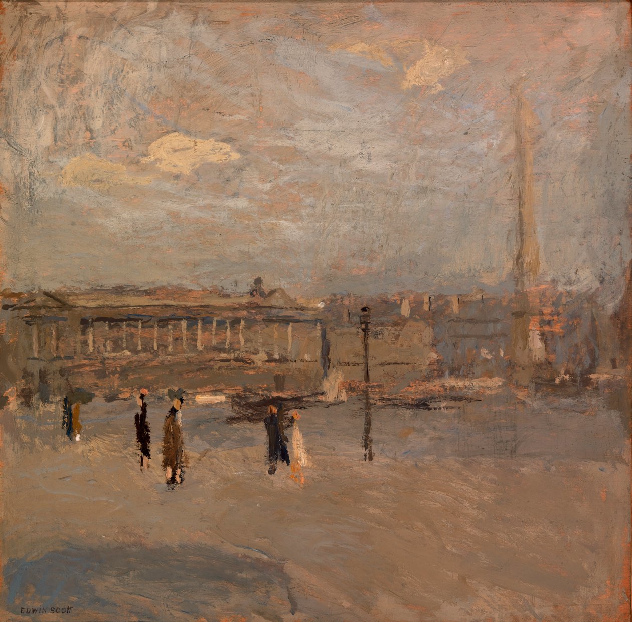 Place de la Concorde no. IV-A, ca. 1917 - Frank Edwin Scott