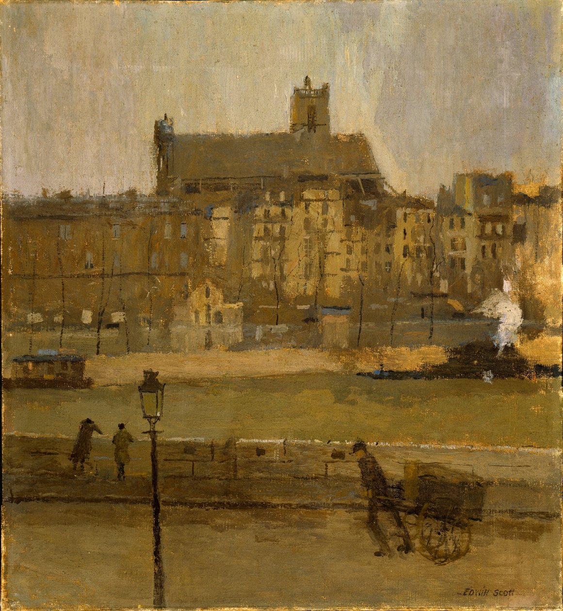 Quai de la Seine, Eglise St. Gervais - Frank Edwin Scott