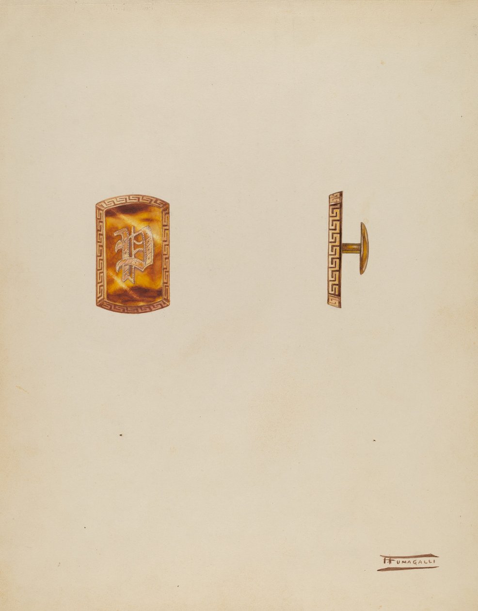 Boutons de manchette - Frank Fumagalli