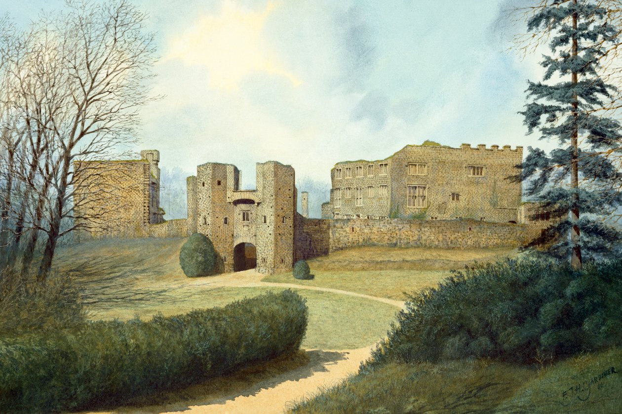 Château de Berry Pomeroy, XVe siècle, vers 1990-2010 - Frank Gardiner