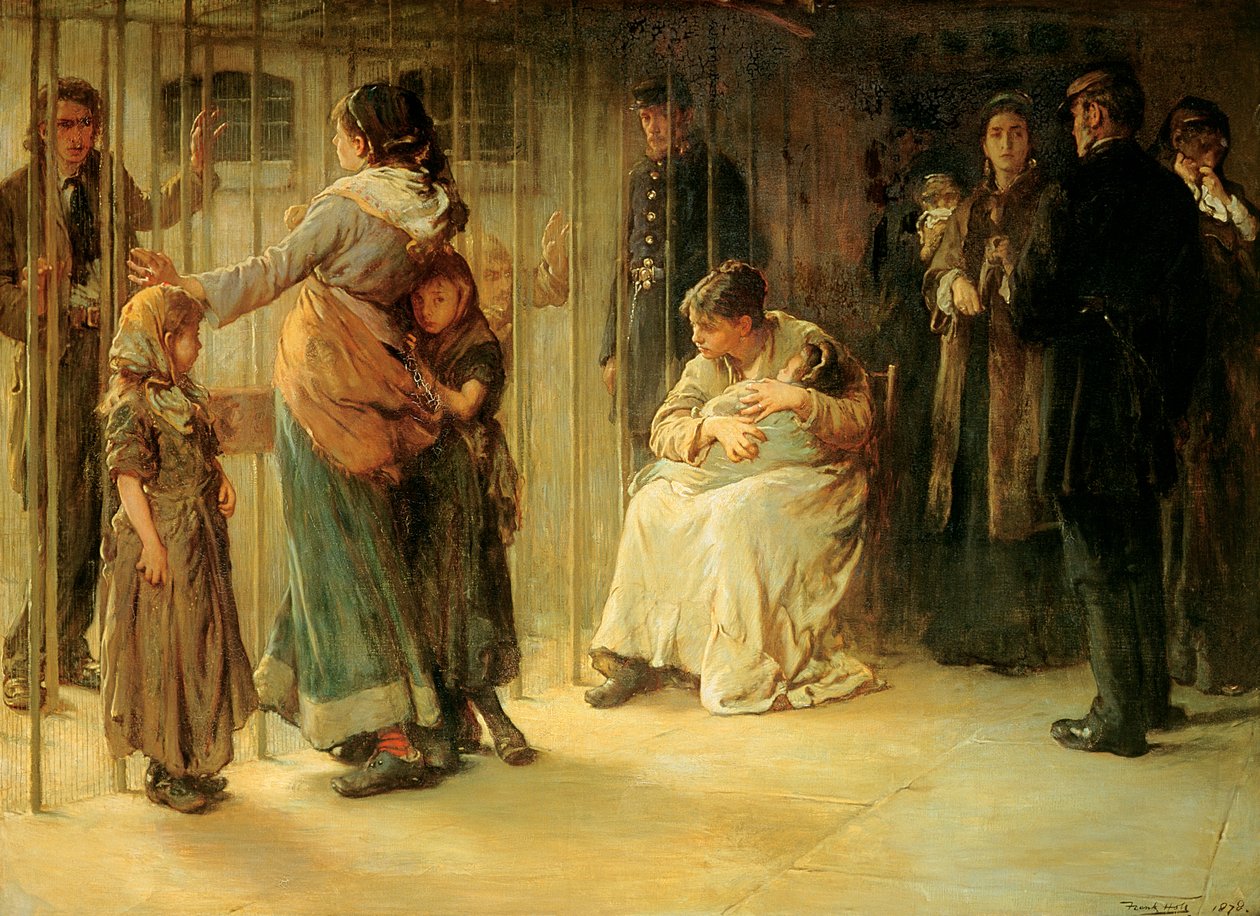 Newgate : En attente de procès, 1878 - Frank Holl