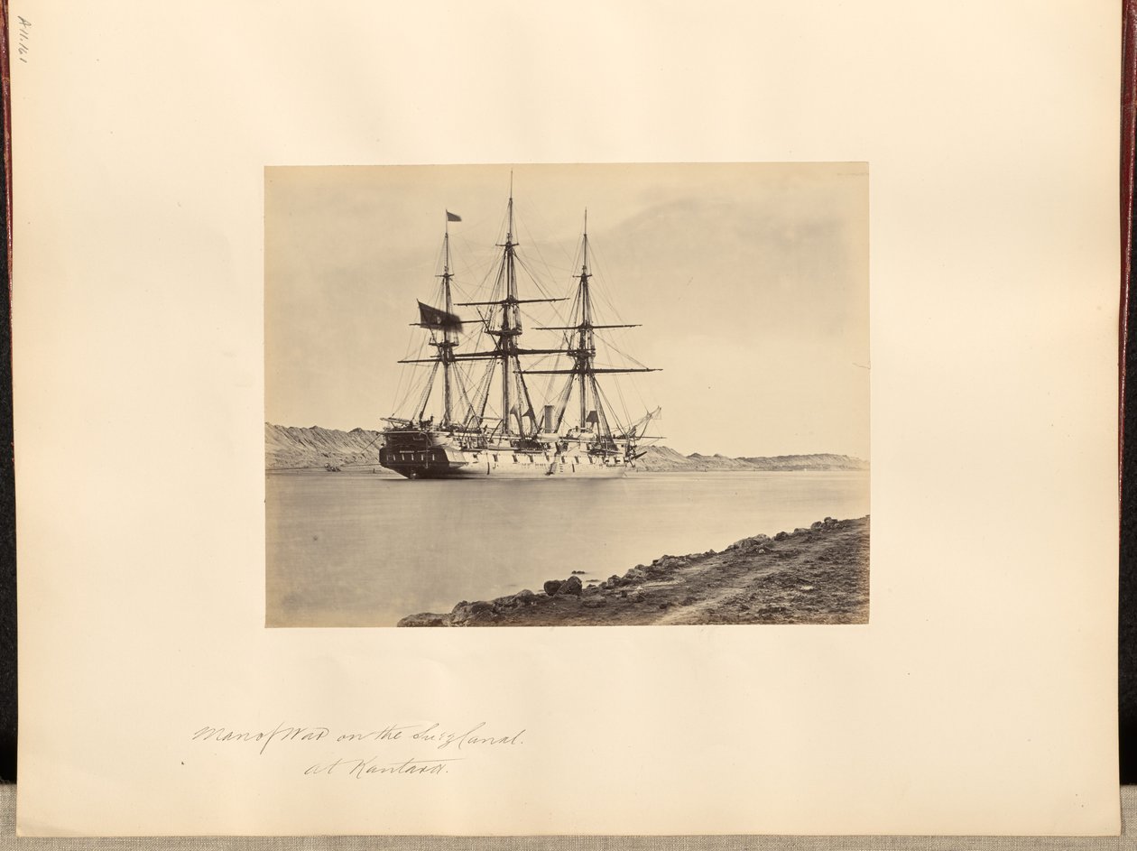 Homme de guerre sur le canal de Suez à Kantara - Frank Mason Good