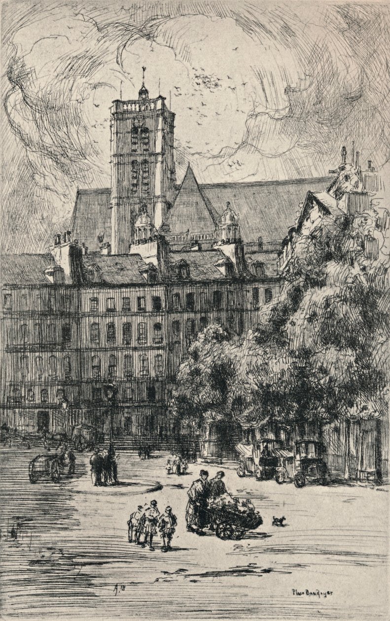 Place Baudoyer, 1915 - Frank Milton Armington
