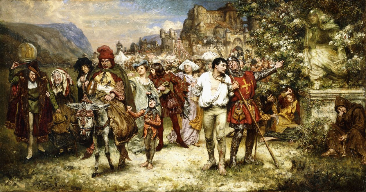 Cortège de la folie et du repentir - Frank Moss Bennett