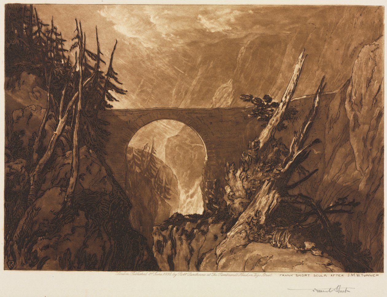 Petit pont du diable - Frank Short