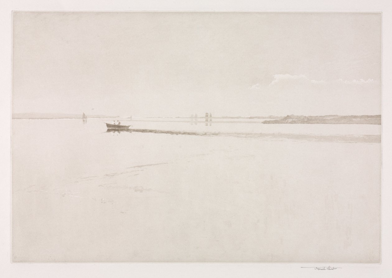 Brume matinale dans le port de Chichester - Frank Short