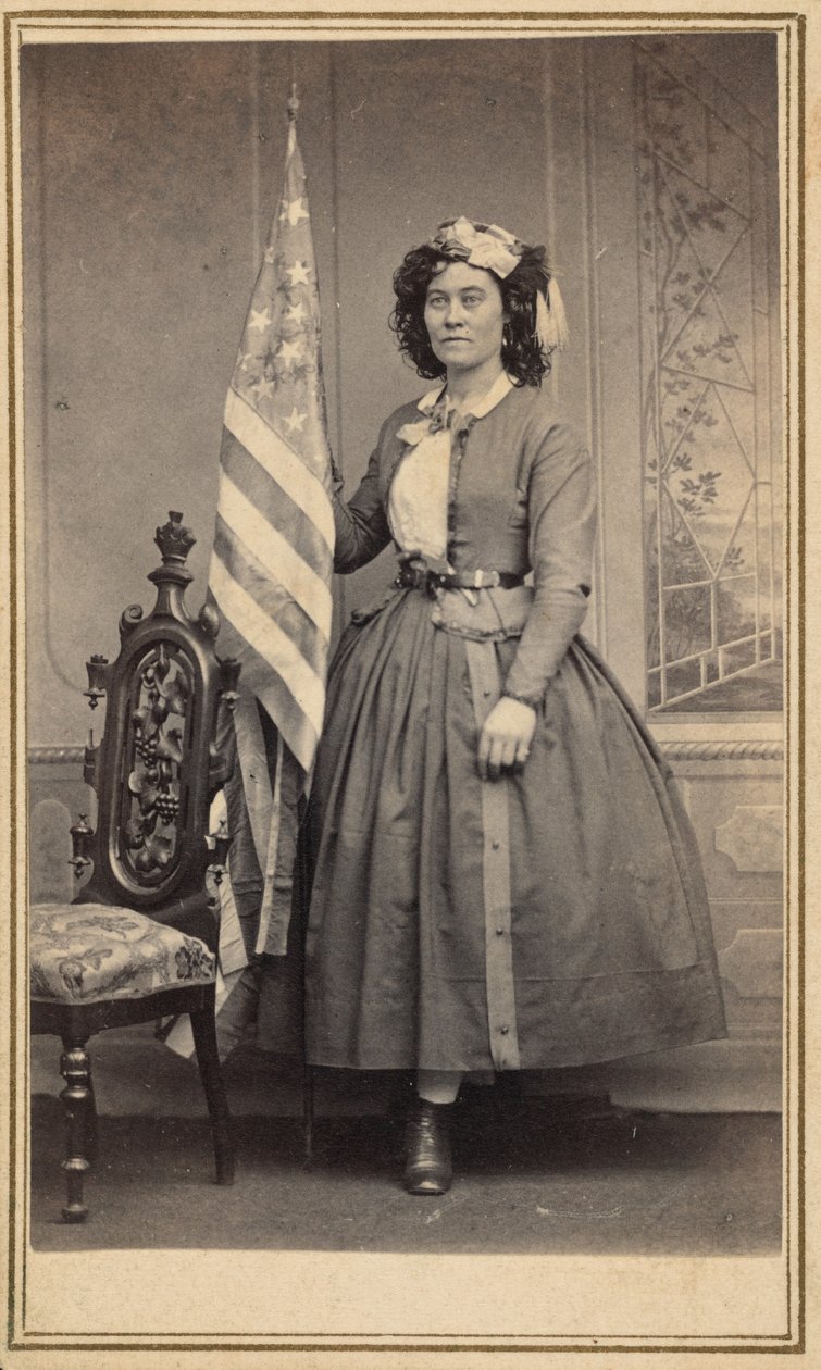 Emma Marsh,c. 1861 (photo) - Franklin Benjamin Gage