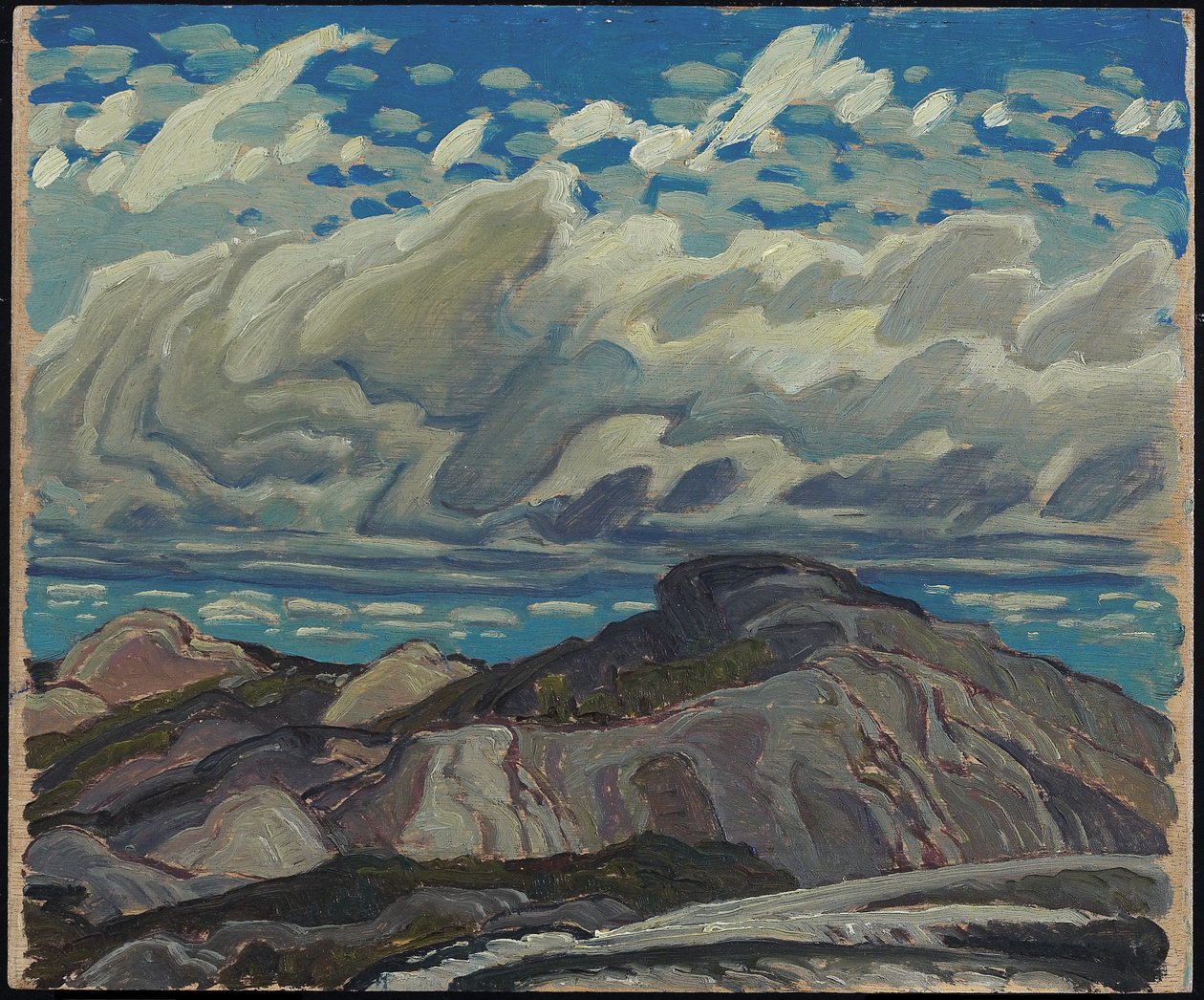 Octobre, Cranberry Hills, 1943 - Franklin Carmichael