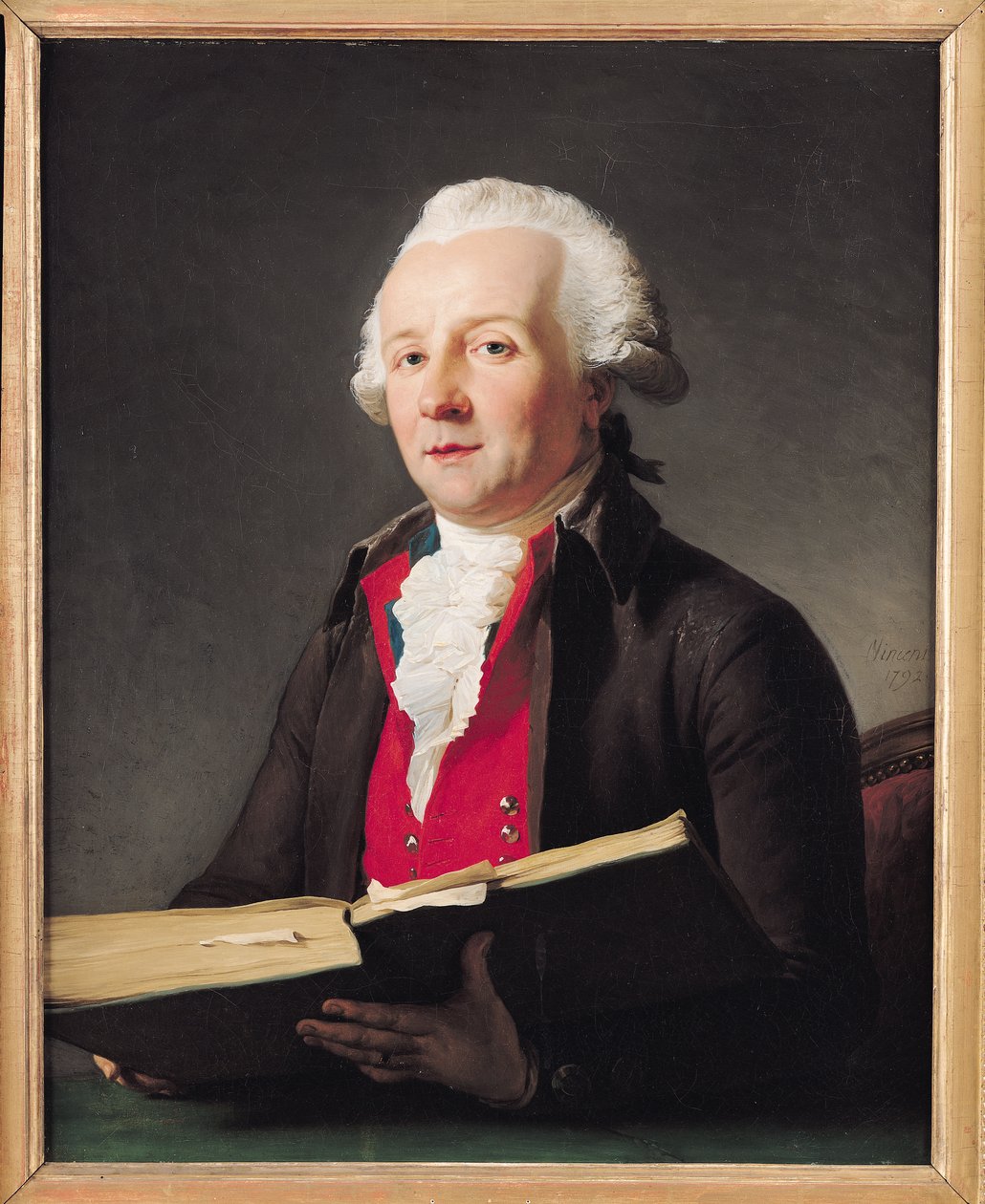 Portrait de Dazincourt (1747-1809) 1792 - François André Vincent