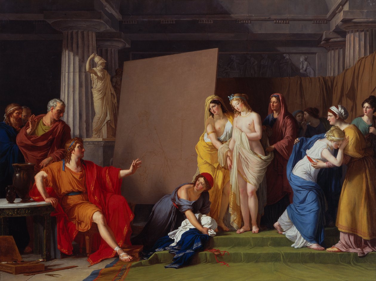 Zeuxis choisissant ses modèles pour l