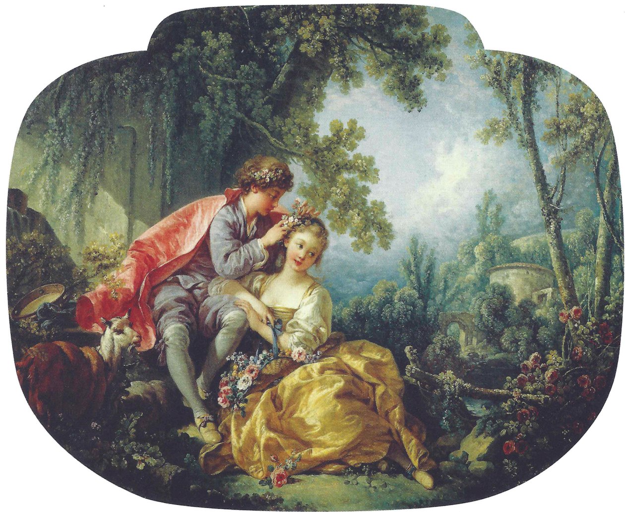 Les quatre saisons : Printemps - François Boucher