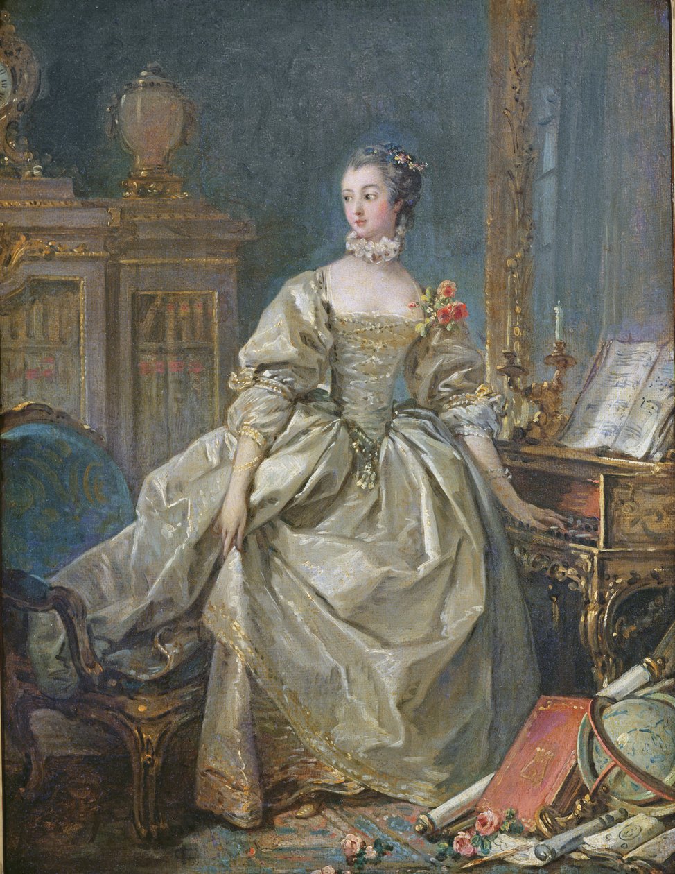 Madame de Pompadour (1721-64) - François Boucher