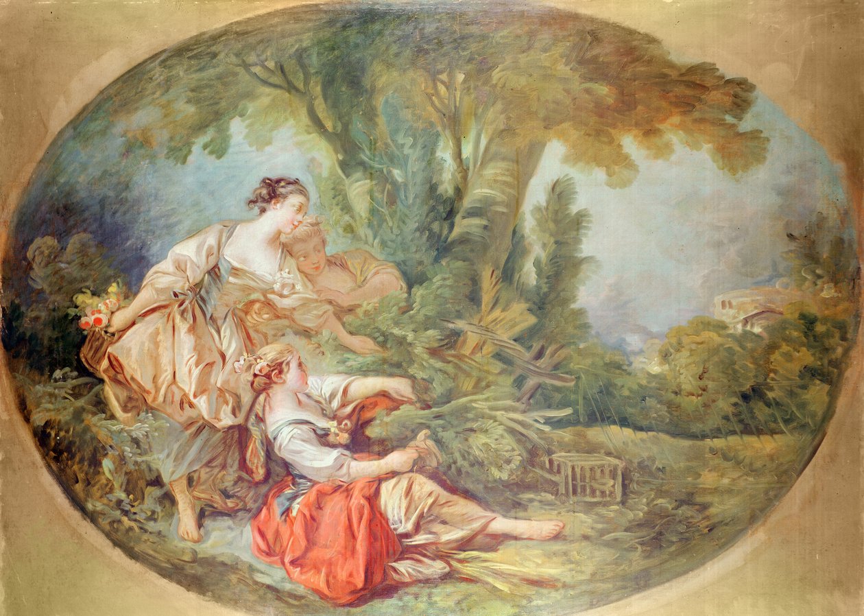 La Cage à oiseaux - François Boucher