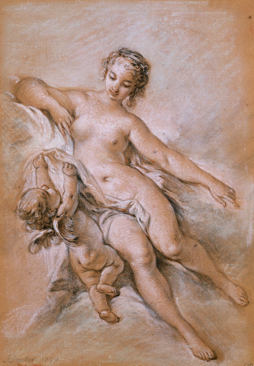 Vénus et Cupidon - François Boucher