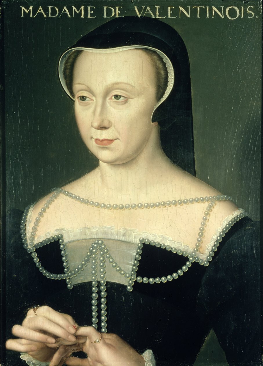 Madame de Valentinois - François Clouet