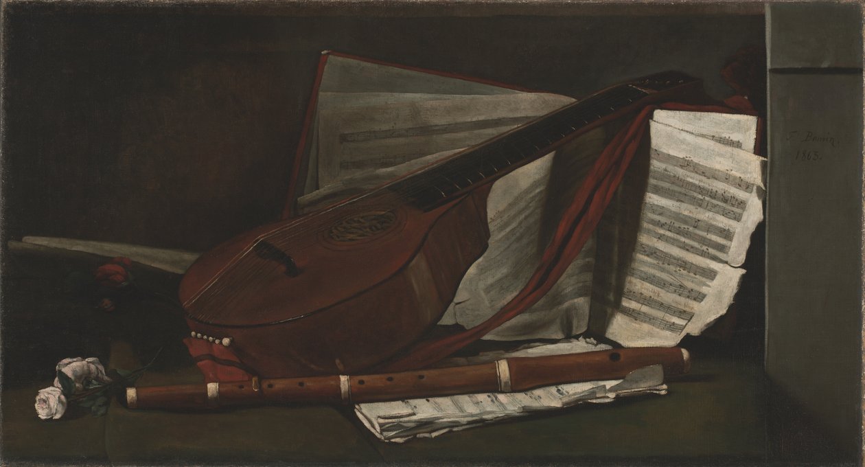 Attributs de la musique - François Bonvin