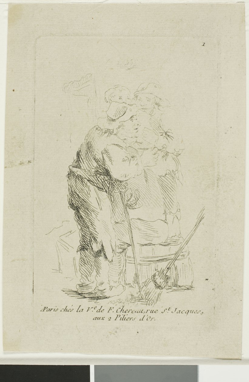 Un paysan mal habillé - François Boucher