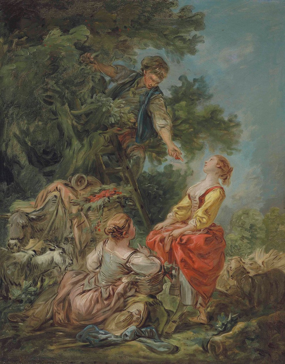 Boucher - La Cueillette des Cerises - François Boucher