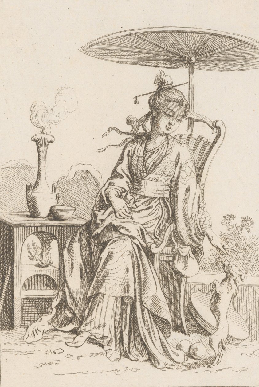 Dame chinoise - François Boucher