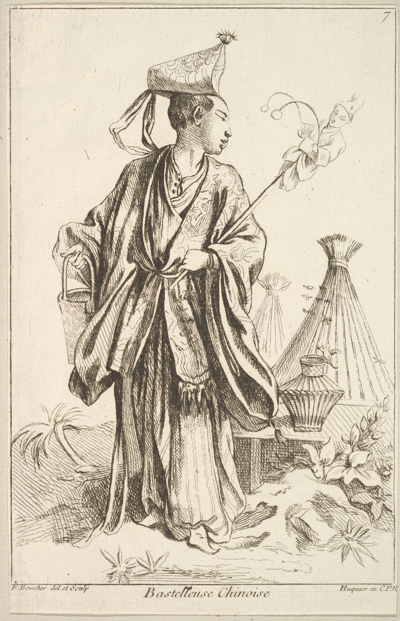 Artiste chinois - François Boucher