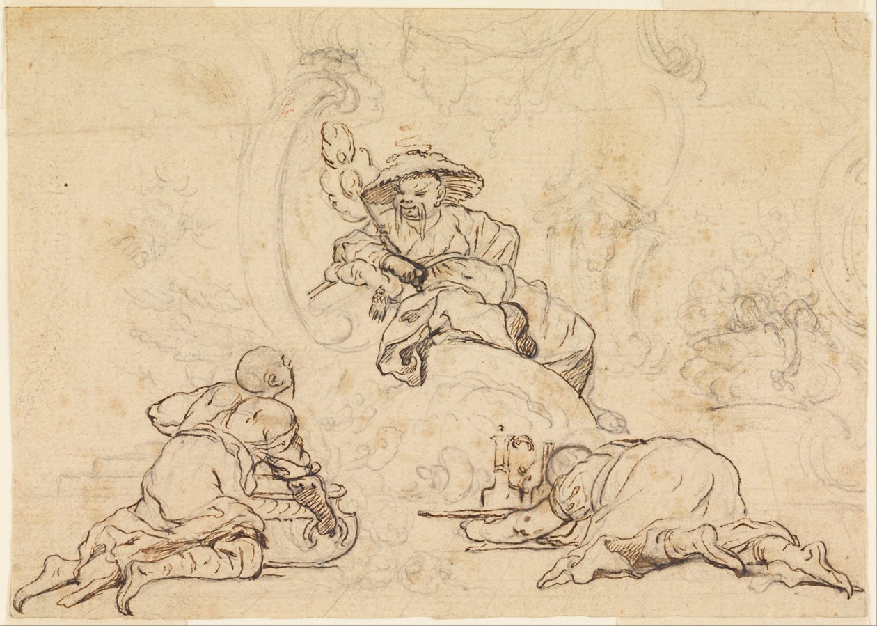 Dessins pour ornement chinois - François Boucher