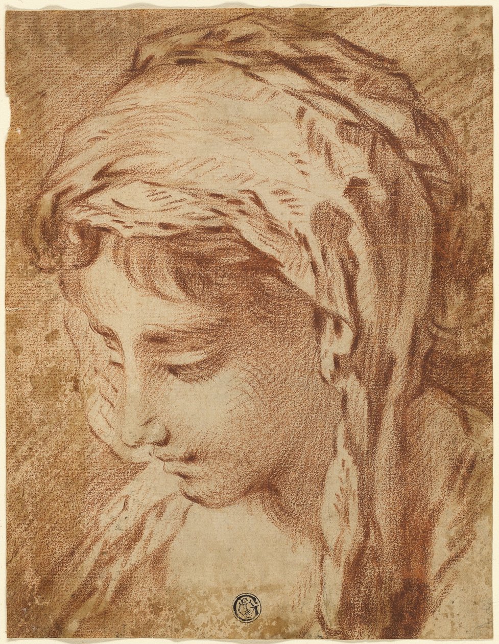 Tête de femme - François Boucher