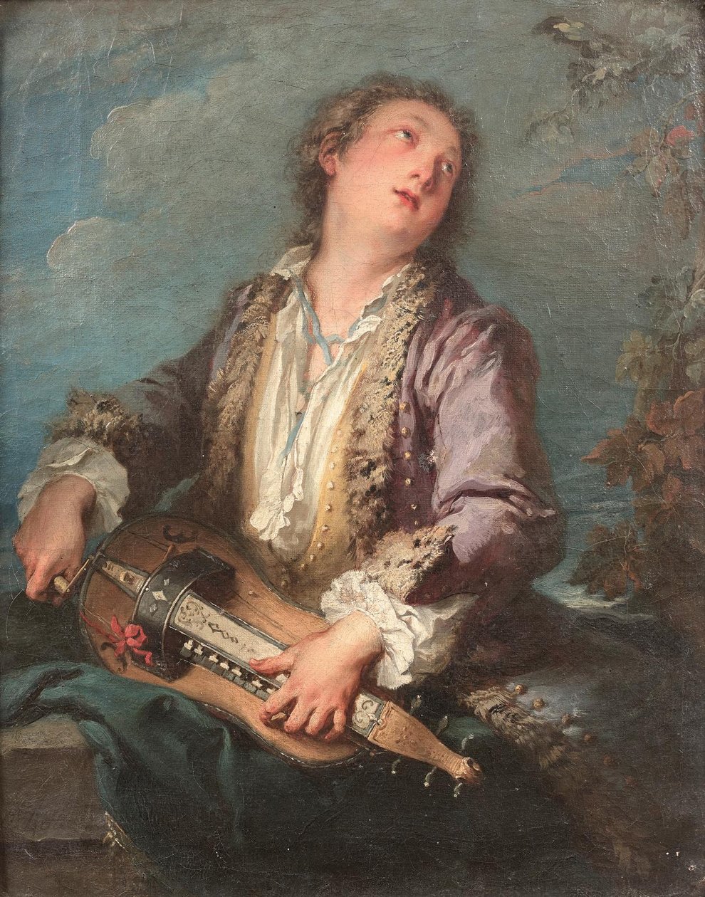 Joueur de vielle - François Boucher