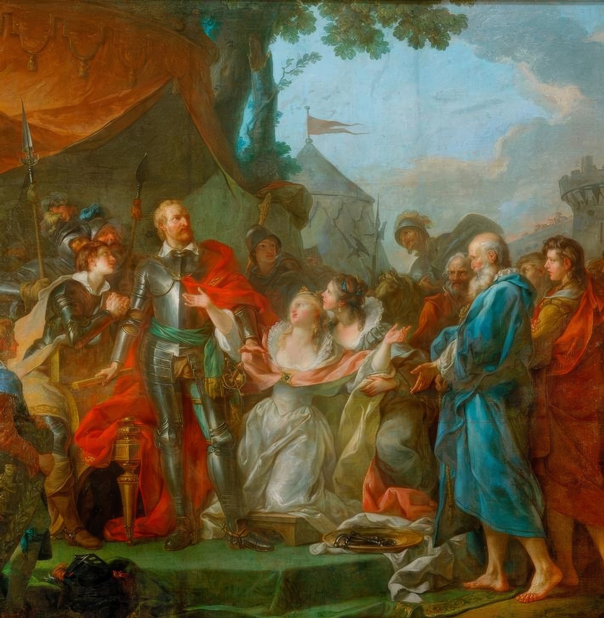 Les armes de France et de Navarre - François Boucher