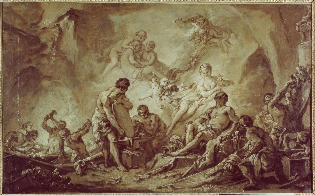 Les forges de Vulcain - François Boucher