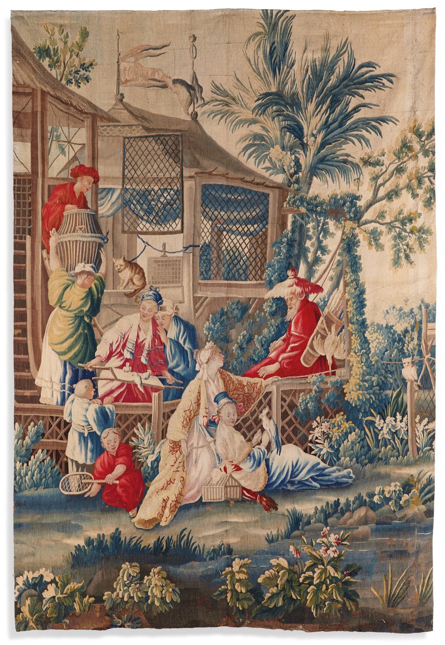 Tapisserie Louis XVI "aux Chinoiseries", Aubusson - François Boucher