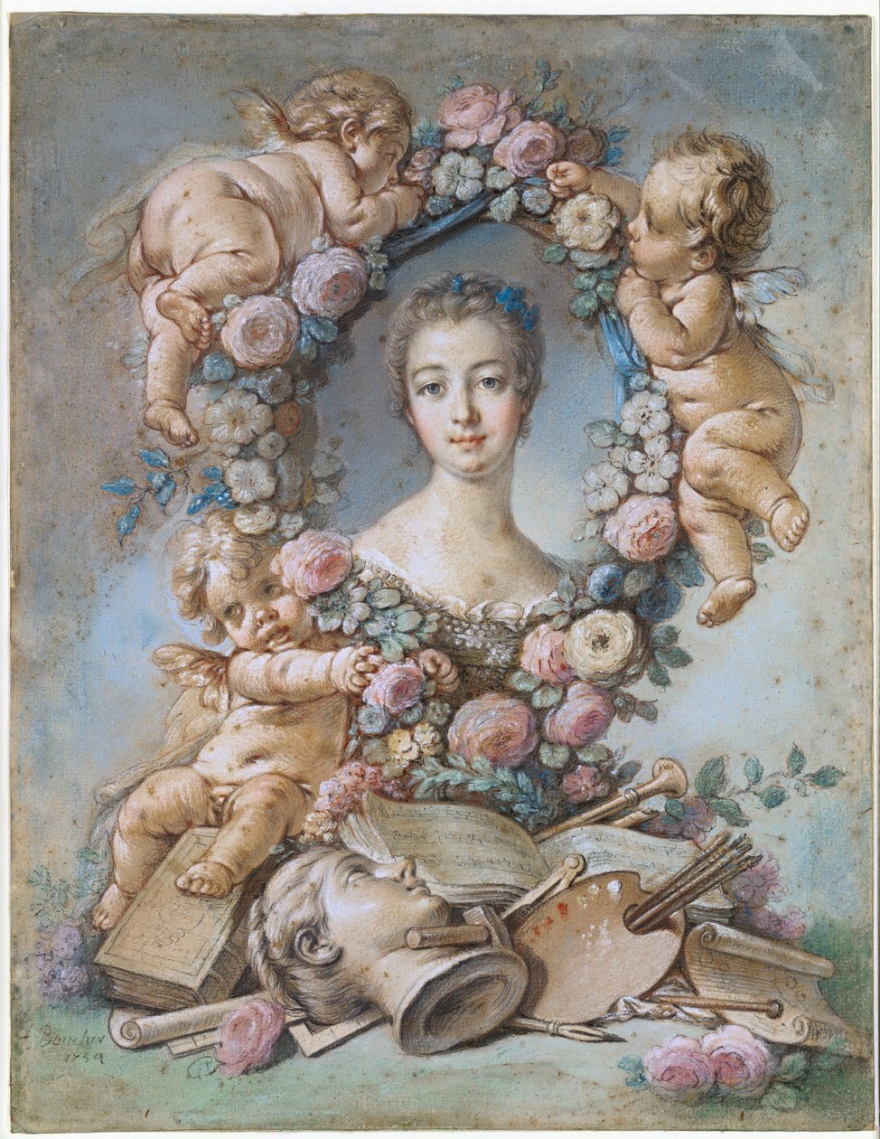 Madame de Pompadour - François Boucher