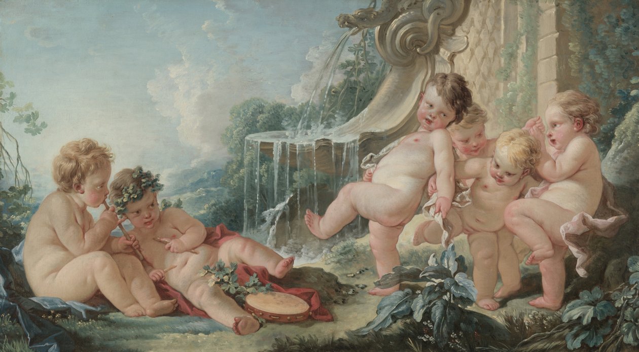 Musique et danse, années 1740 - François Boucher
