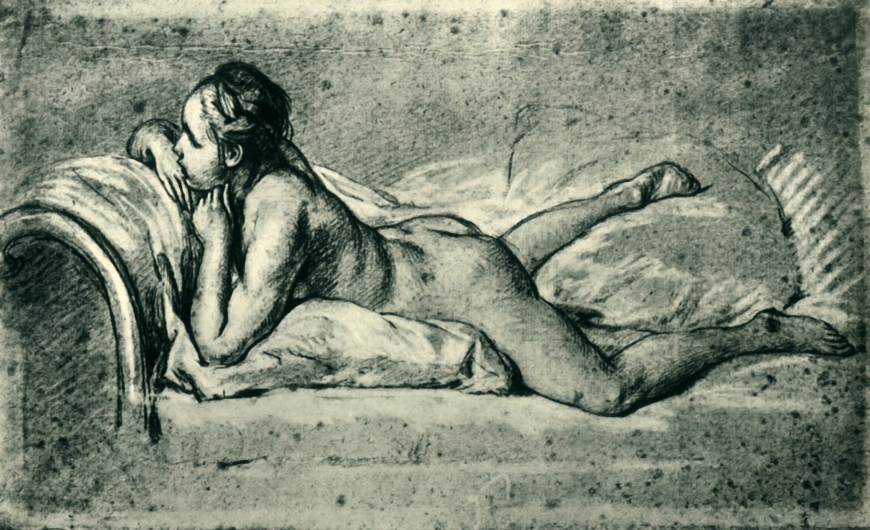 Nu féminin allongé, 1751, 1943 - François Boucher