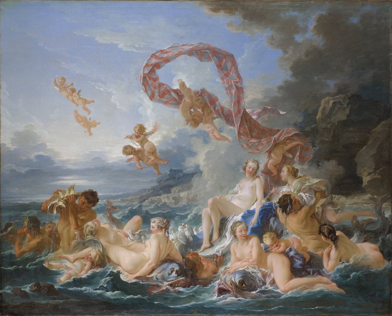 Suédois :  Venus triumf
 Le triomphe de Vénus - François Boucher