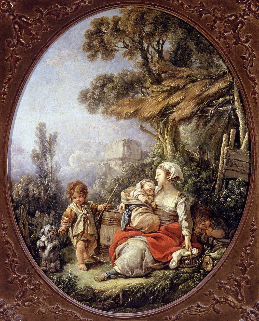 La danse des petits chiens - François Boucher