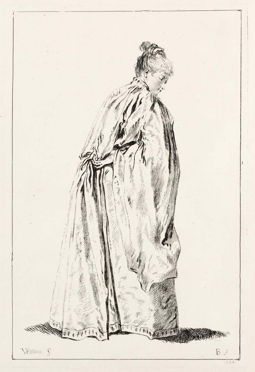 Femme debout - François Boucher
