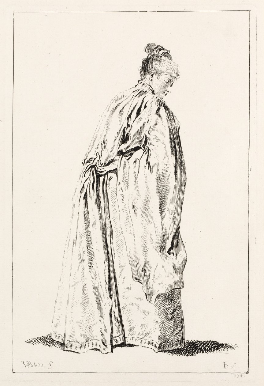 Femme debout - François Boucher