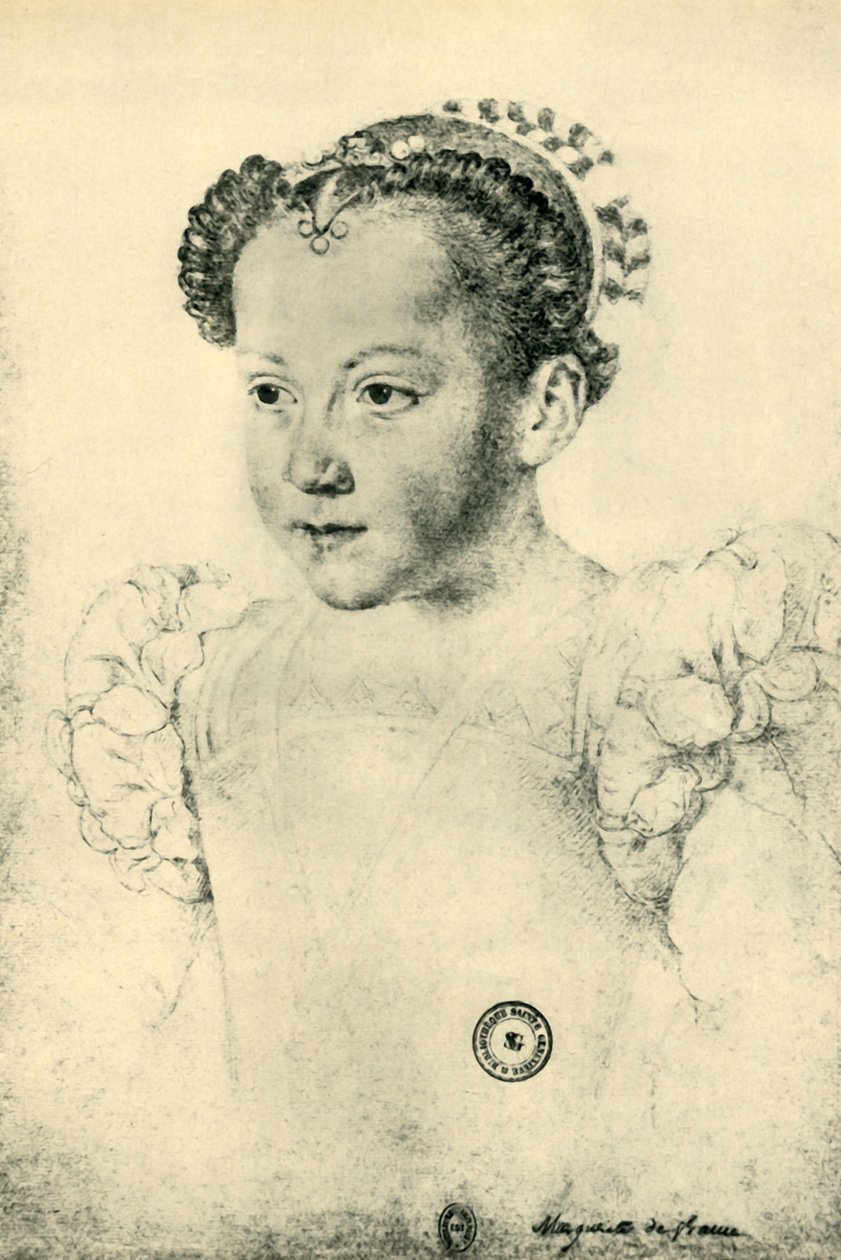 Marguerite de Valois, 1557, 1943 - François Clouet